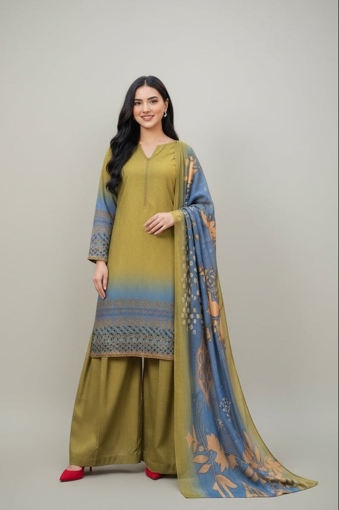 3 Piece Lawn - Lyallpur