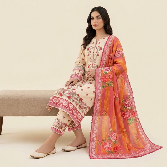 Novara 3pc Summer Collection – Design No. 51306