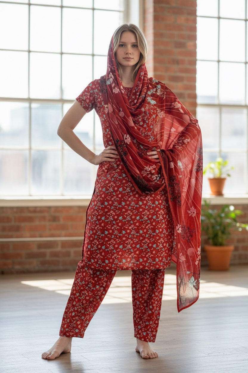 Novara (All Over) 3Pc Design Code: 44457