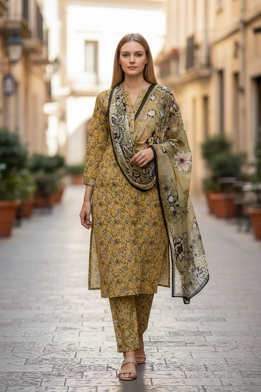 Novara (All Over) 3Pc Design Code: 44458