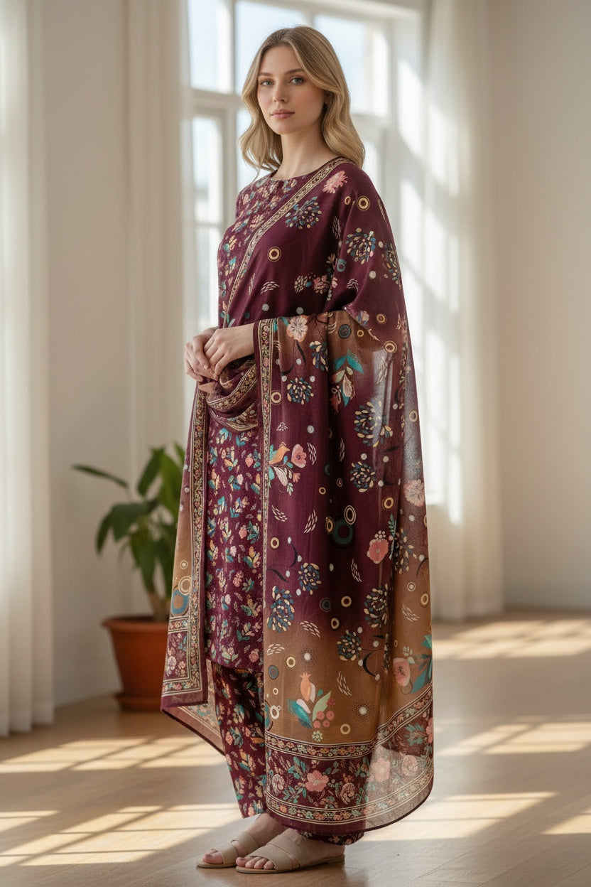 Novara (All Over) 3Pc Design Code: 44459