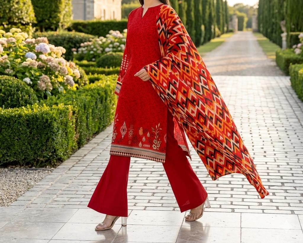 Lyallpur 3Pc Summer collection D-25299