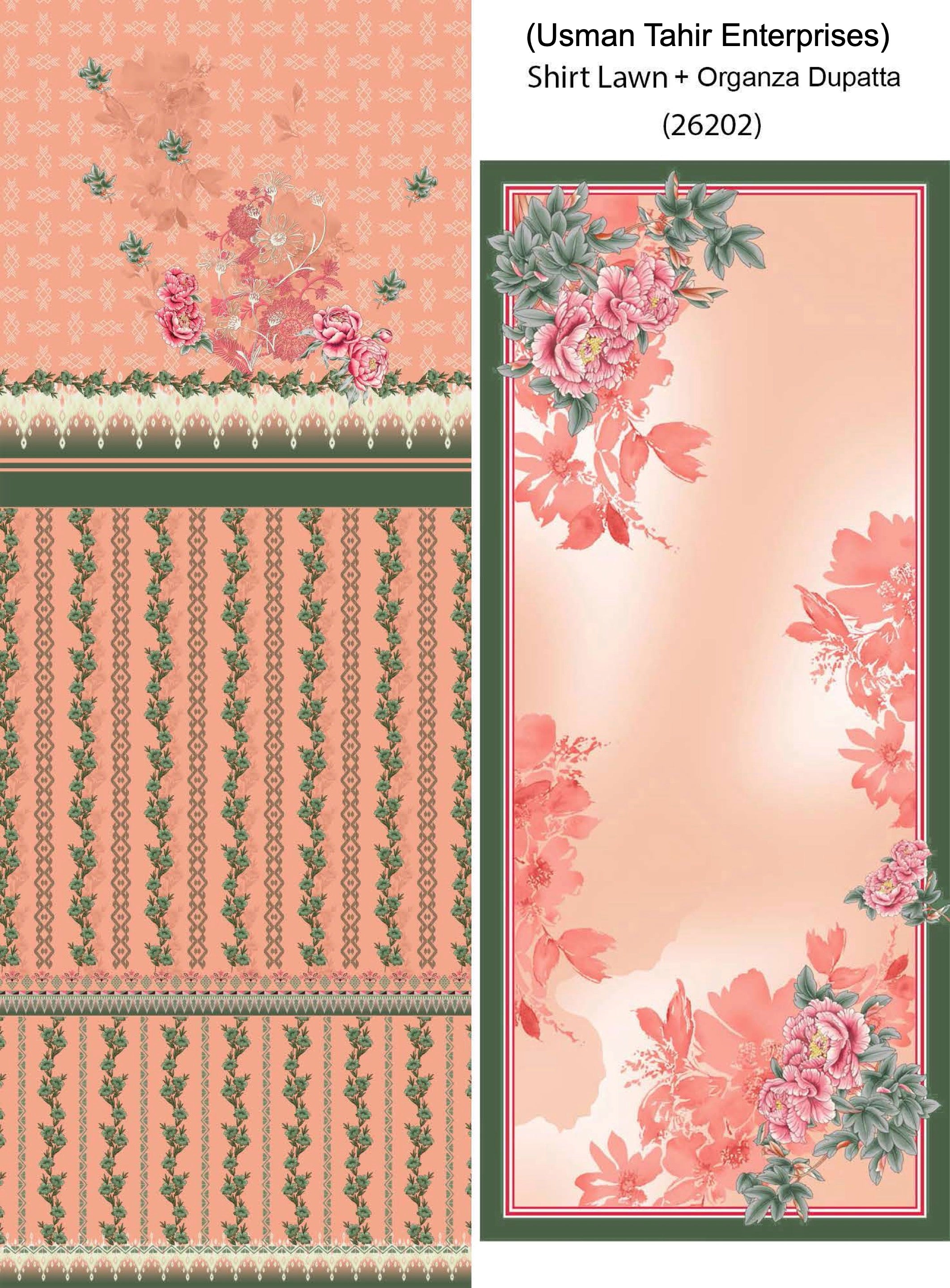 Lyallpur 3Pc Summer Collection Design No. 26202