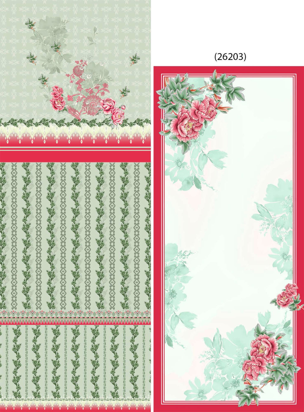 Lyallpur 3Pc Summer Collection Design No. 26203