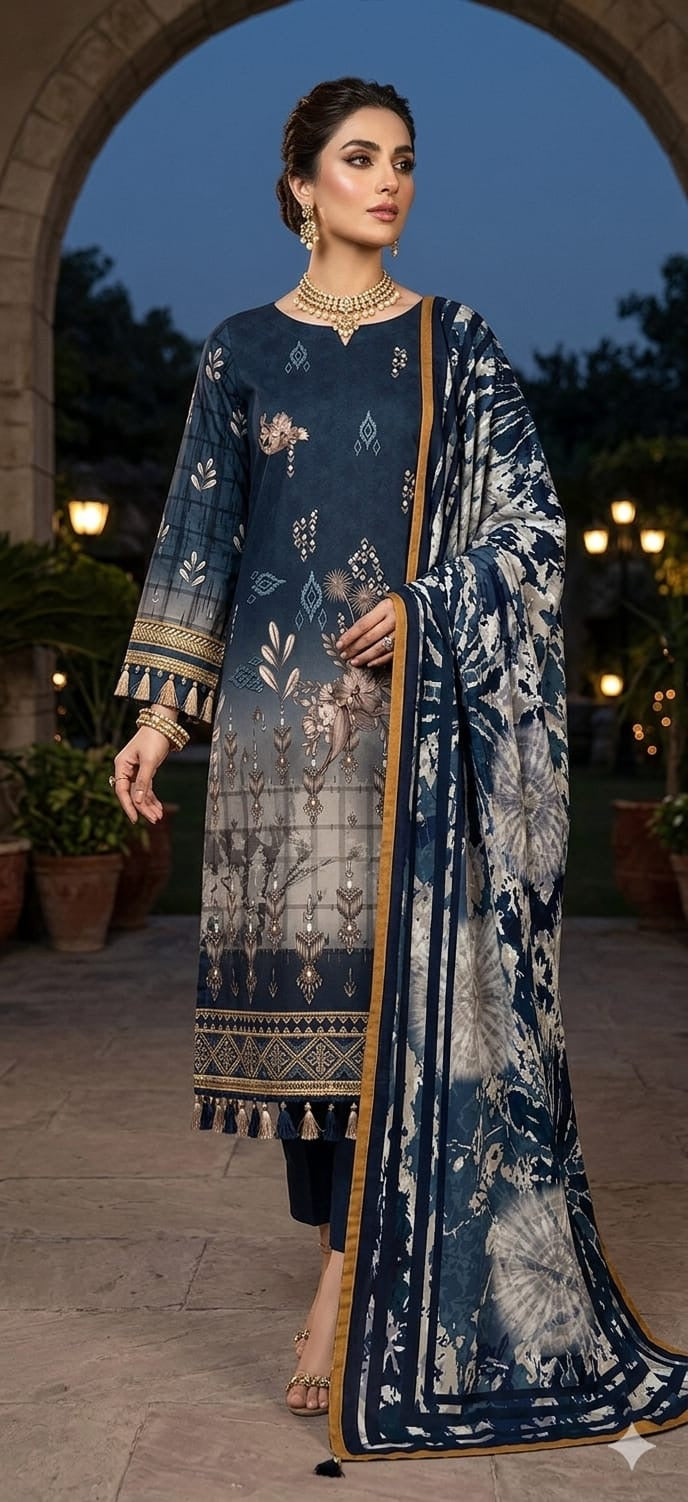 3Pc Lyallpur 8 Suits Bundle 2
