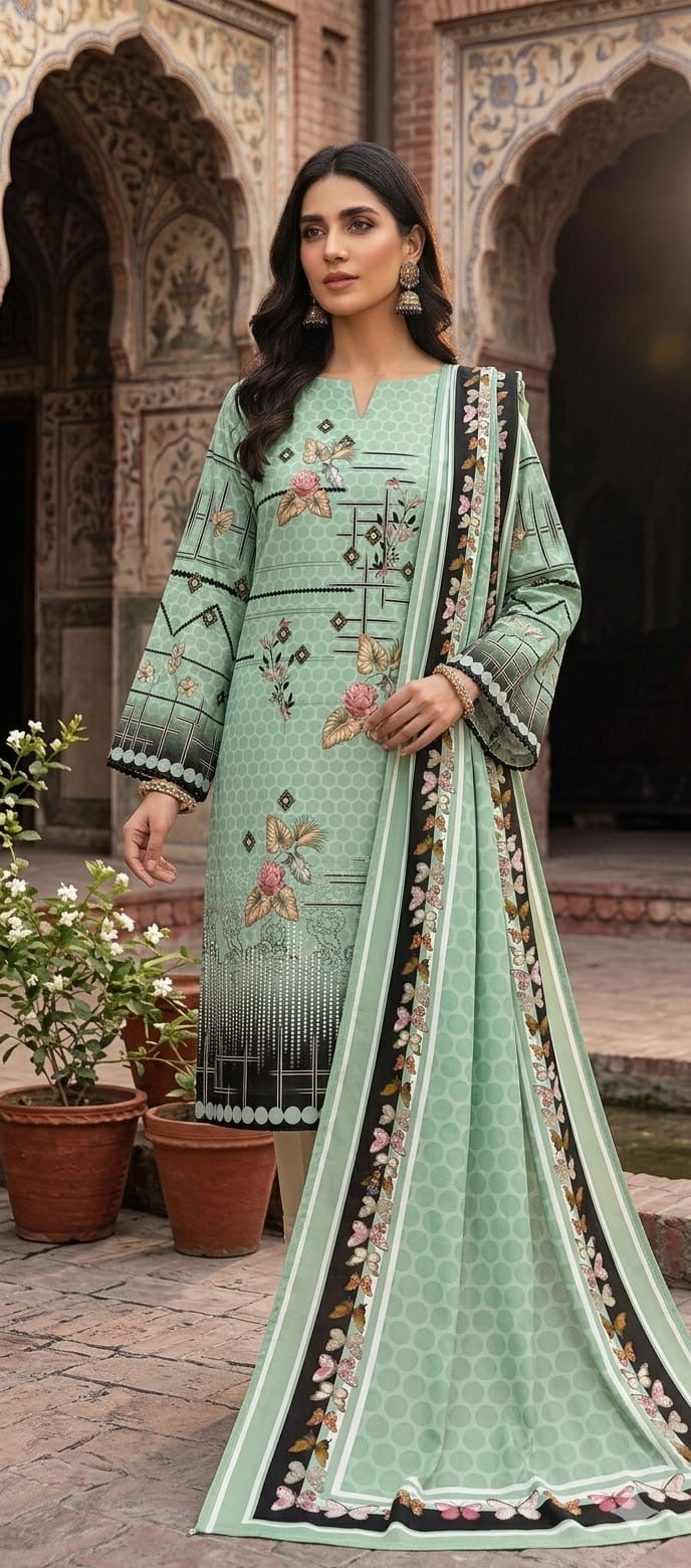 3Pc Lyallpur 8 Suits Bundle 2