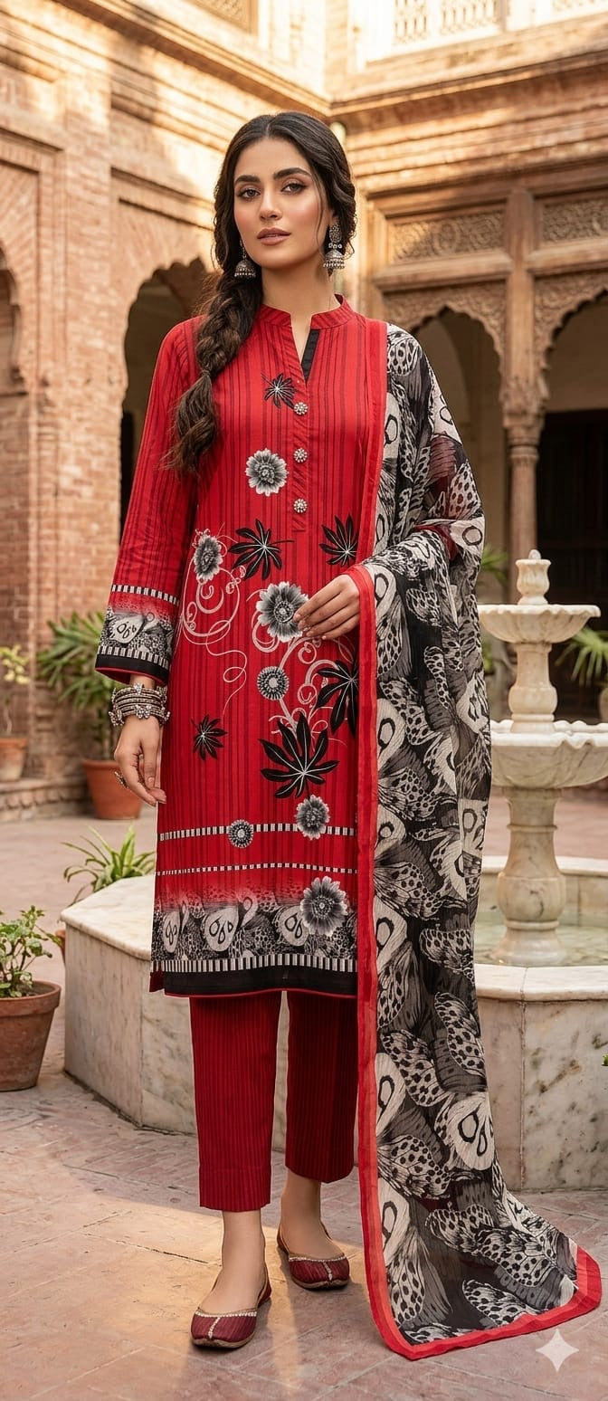 3Pc Lyallpur 8 Suits Bundle 1