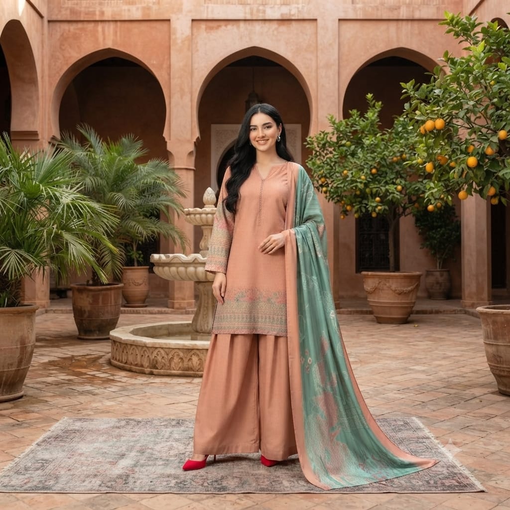 3 Piece Lawn - Lyallpur