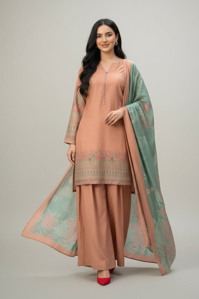 3 Piece Lawn - Lyallpur