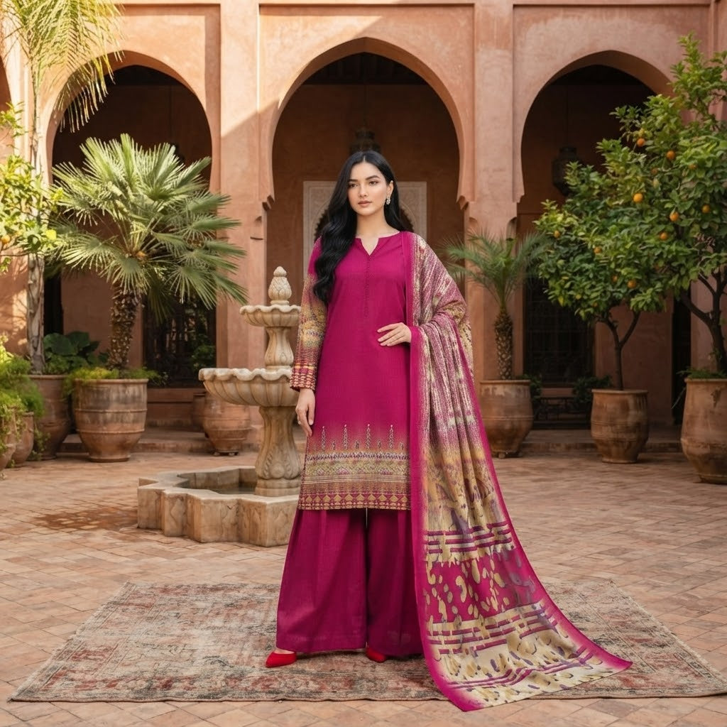 3 Piece Lawn - Lyallpur
