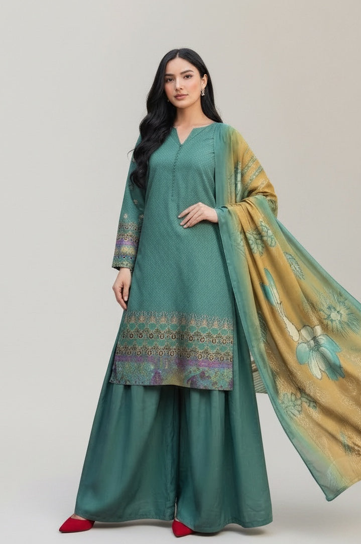 3 Piece Lawn - Lyallpur