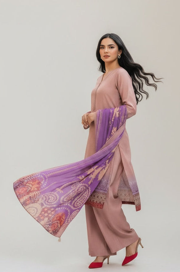 3 Piece Lawn - Lyallpur