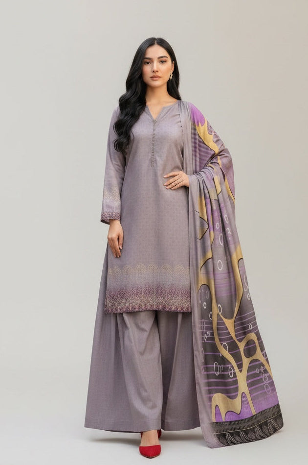 3 Piece Lawn - Lyallpur