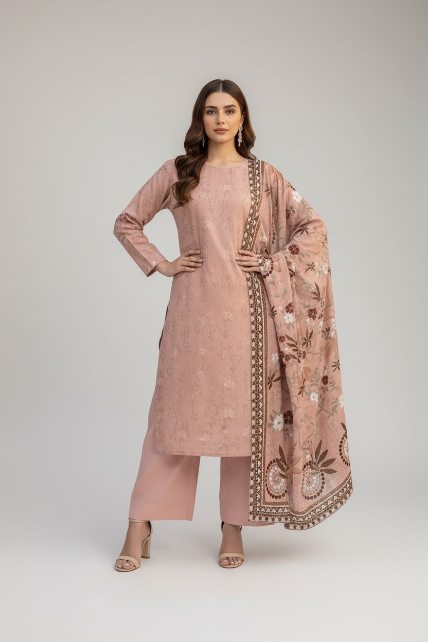 3 Piece Lawn - Lyallpur