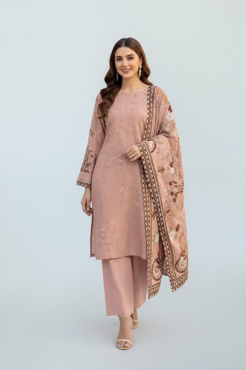3 Piece Lawn - Lyallpur