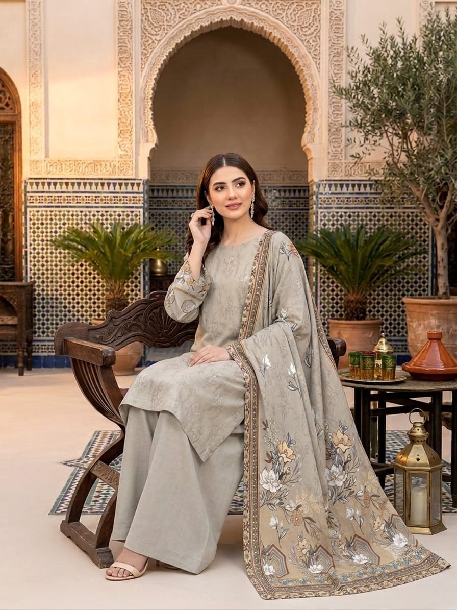 3 Piece Lawn - Lyallpur