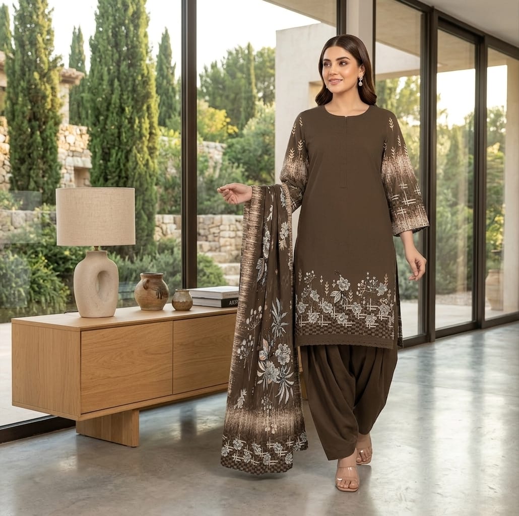 3 Piece Lawn - Lyallpur