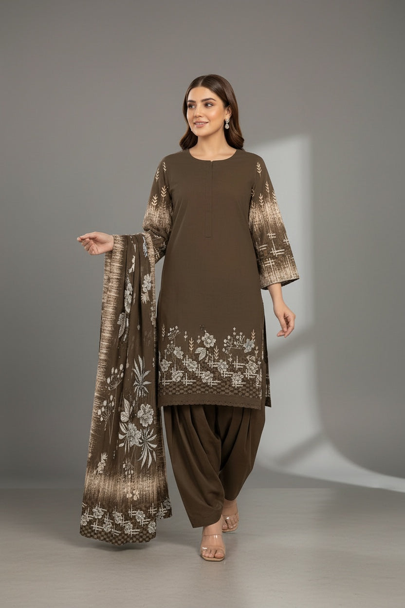 3 Piece Lawn - Lyallpur