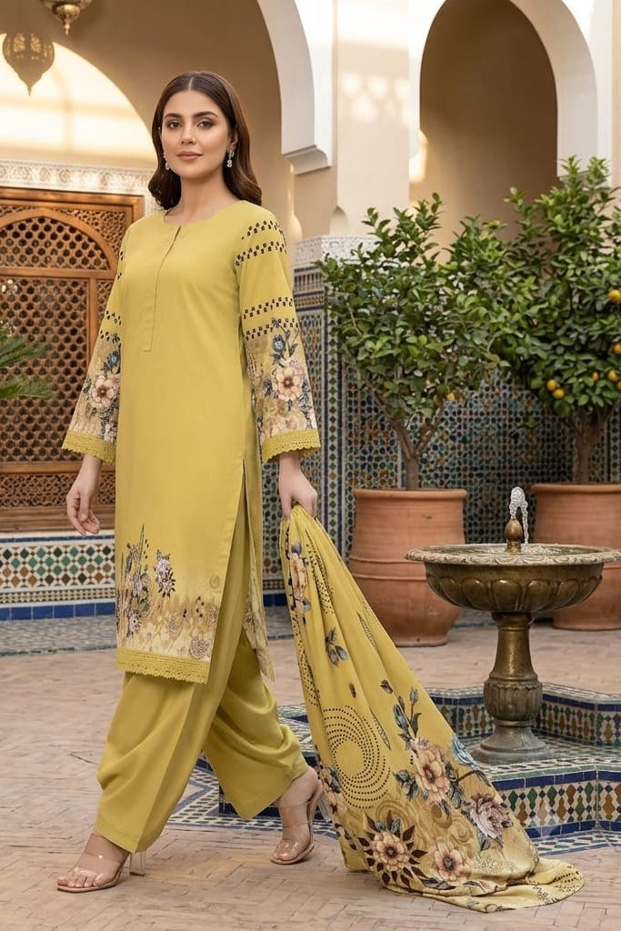 3 Piece Lawn - Lyallpur