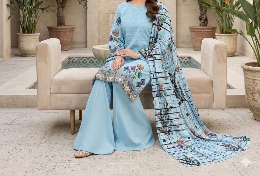 Novara 3Pc Summer collection D-25388