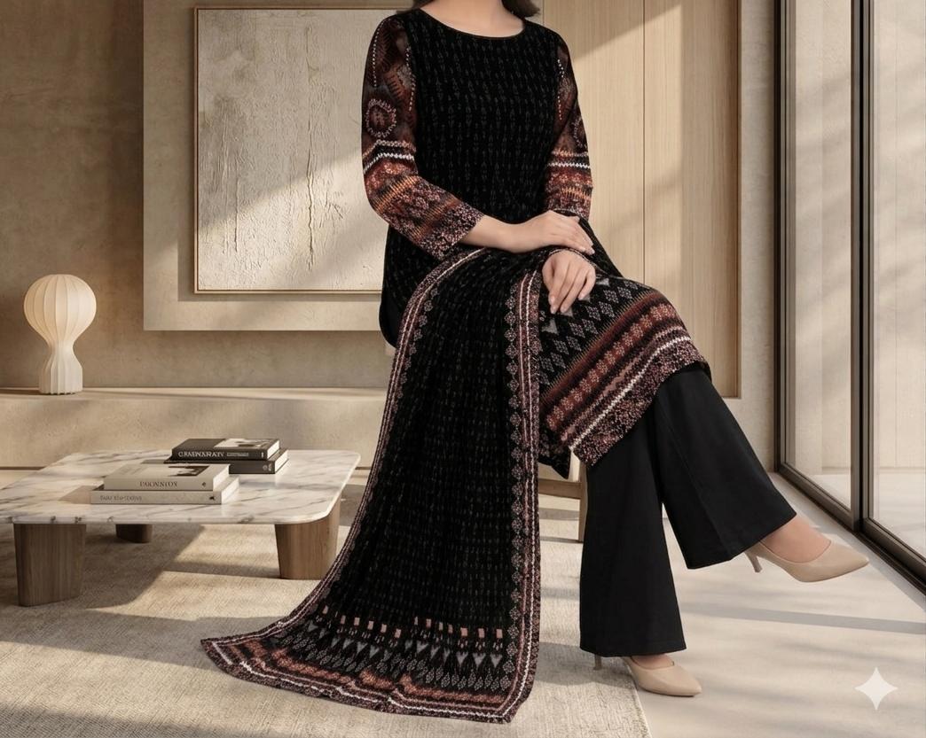 3 Piece Lawn - Lyallpur