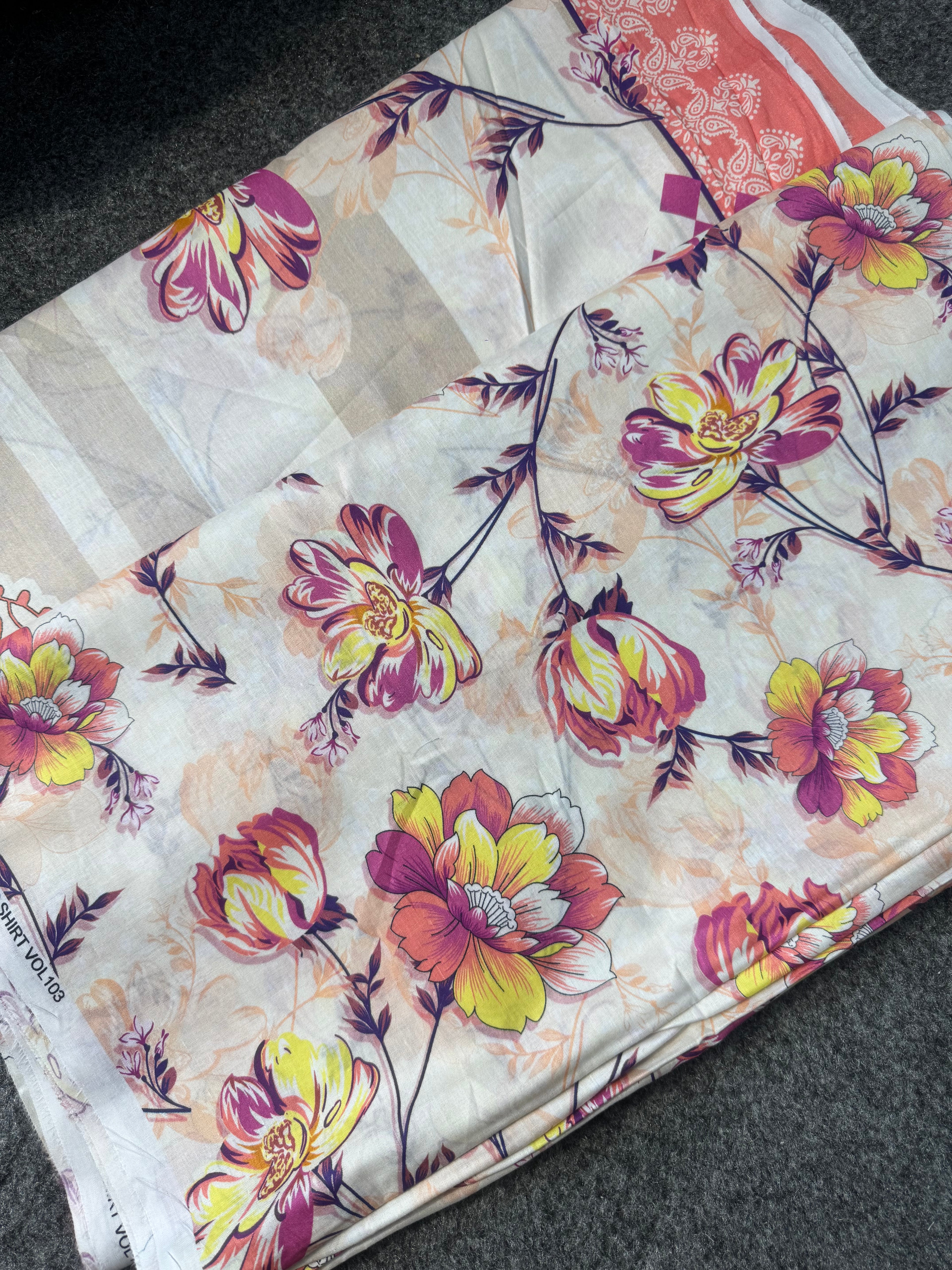 Novara (All Over) 3Pc  Design Code: 43646
