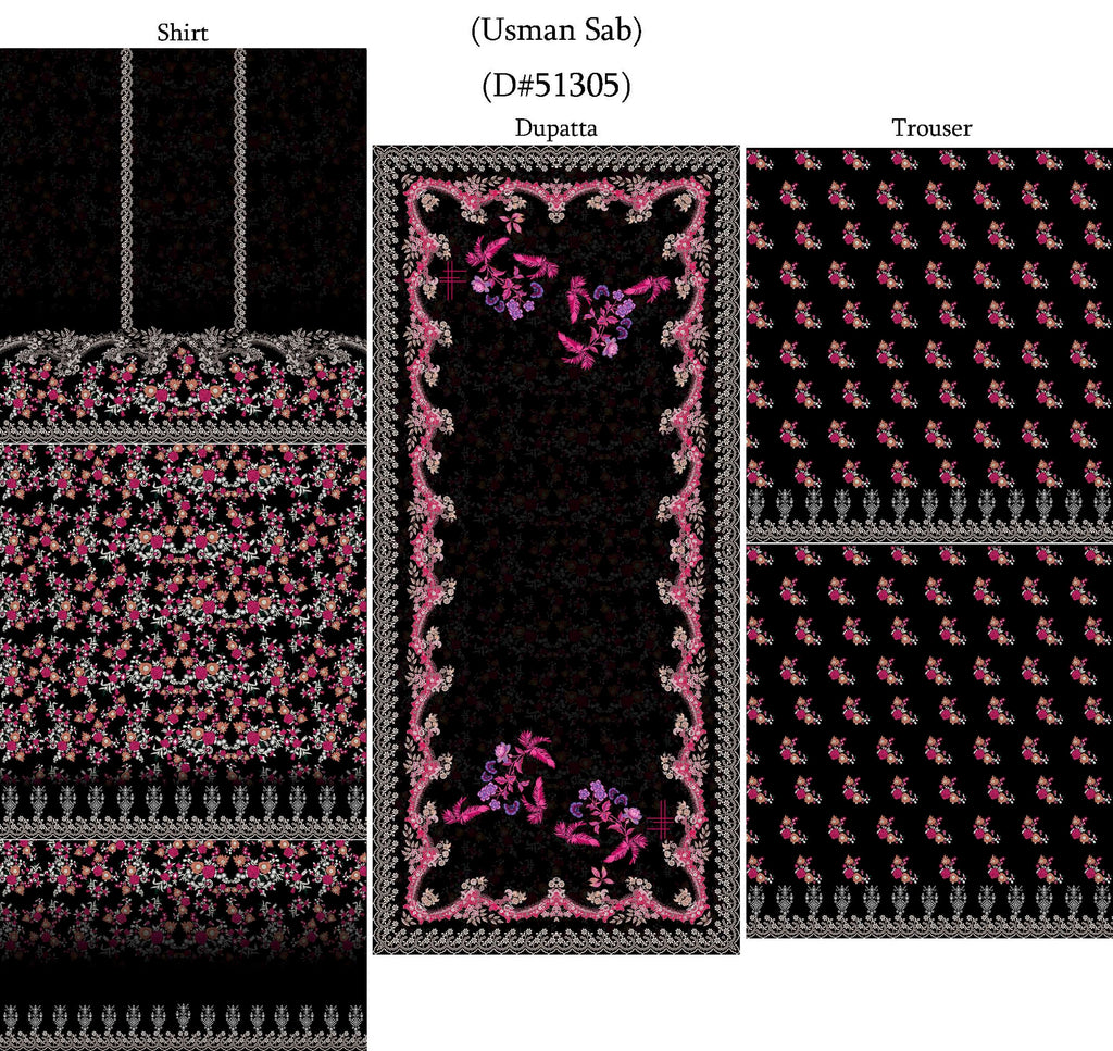 Novara 3pc Summer Collection – Design No. 51305