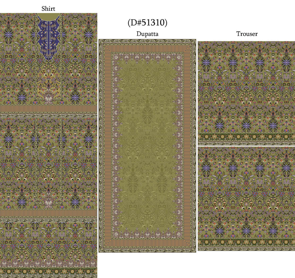 Novara 3pc Summer Collection – Design No. 51310