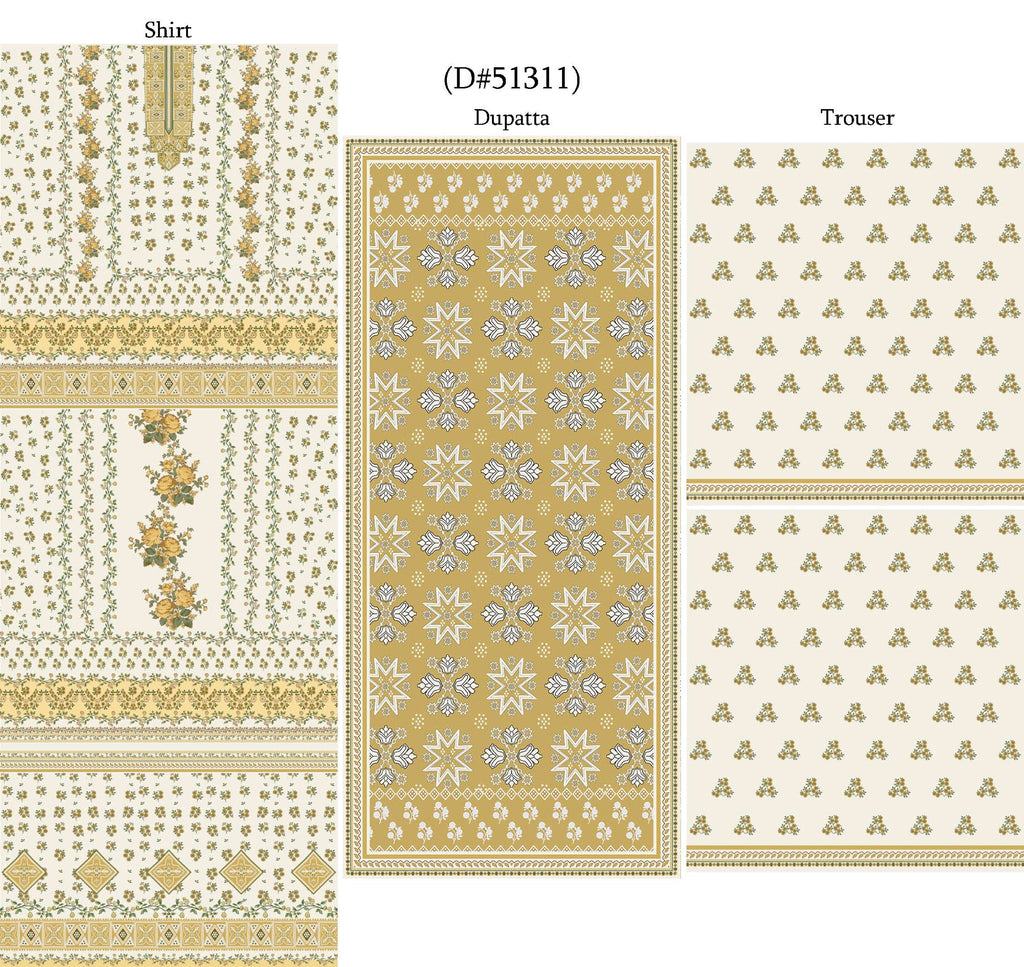 Novara 3pc Summer Collection – Design No. 51311