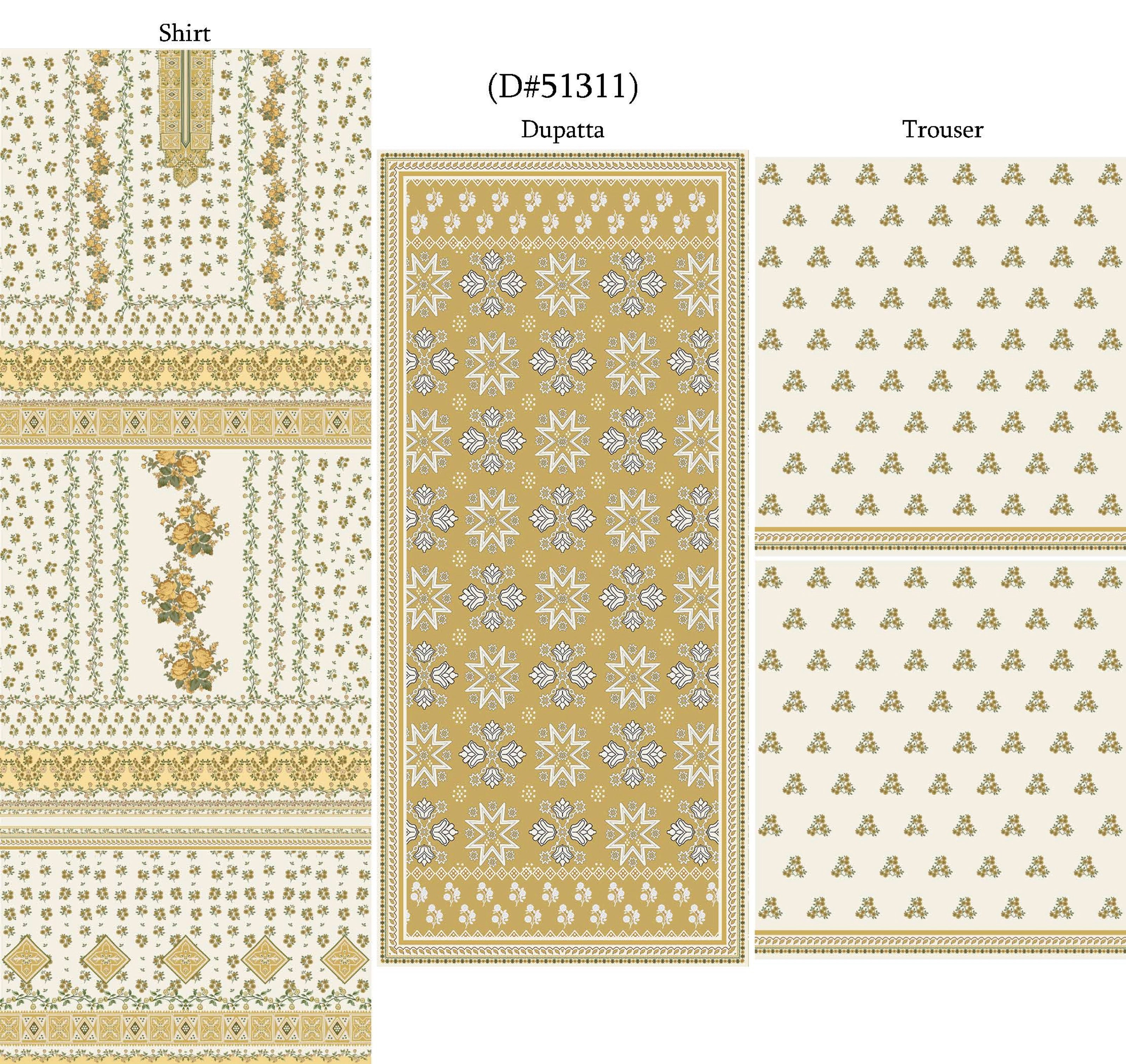 Novara 3pc Summer Collection – Design No. 51311