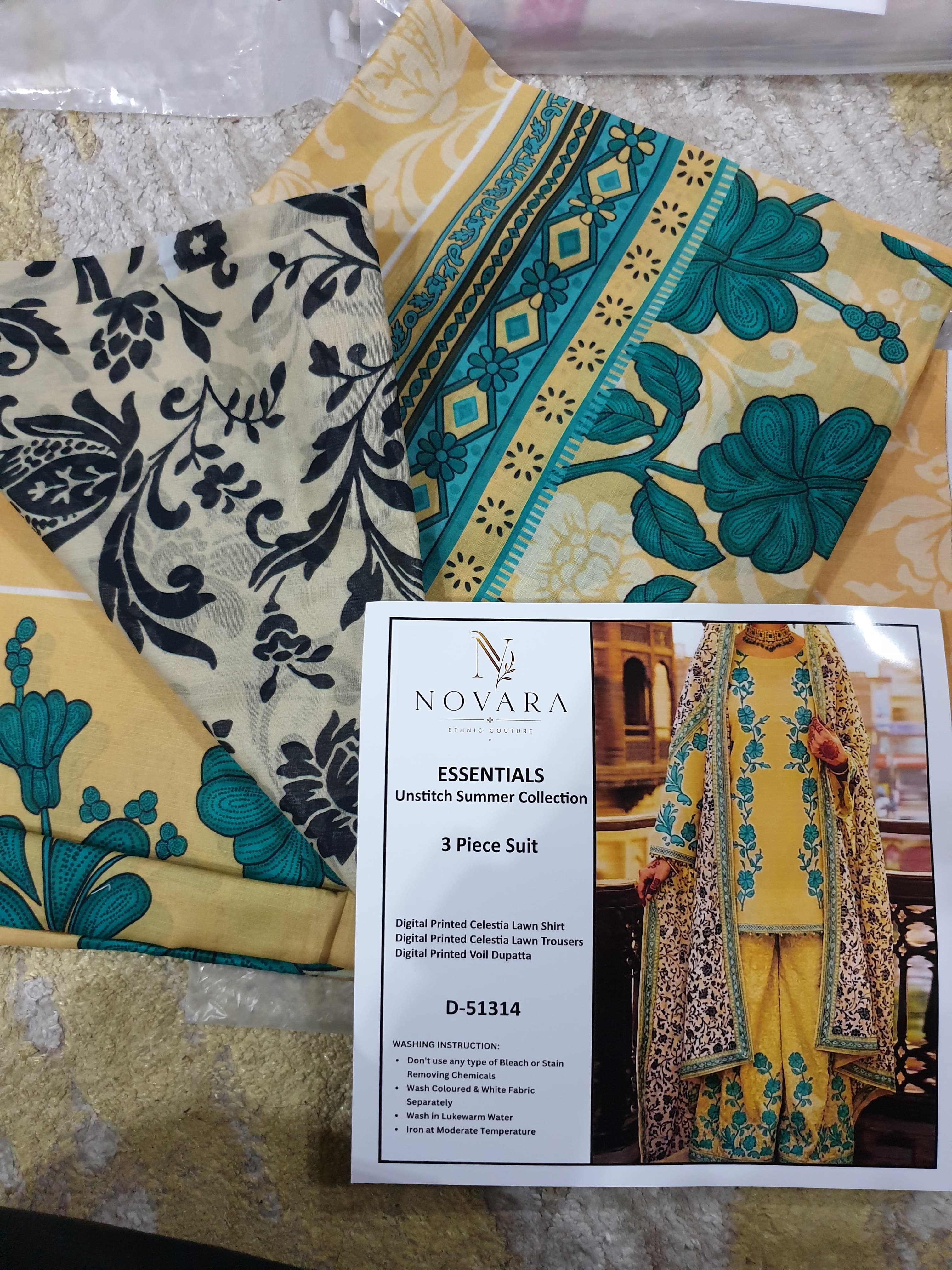 Novara 2pc Summer Collection – Design No. 51314