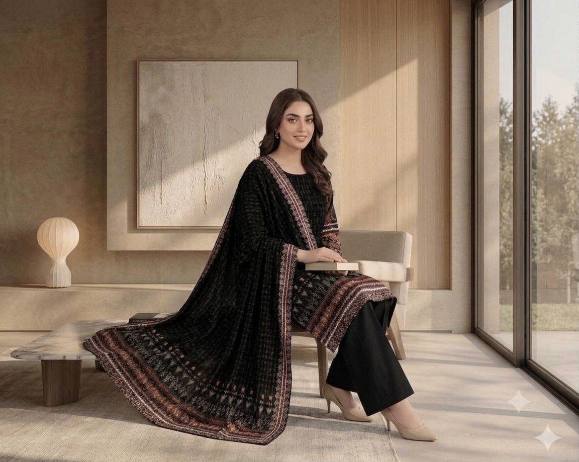 3 Piece Lawn - Lyallpur