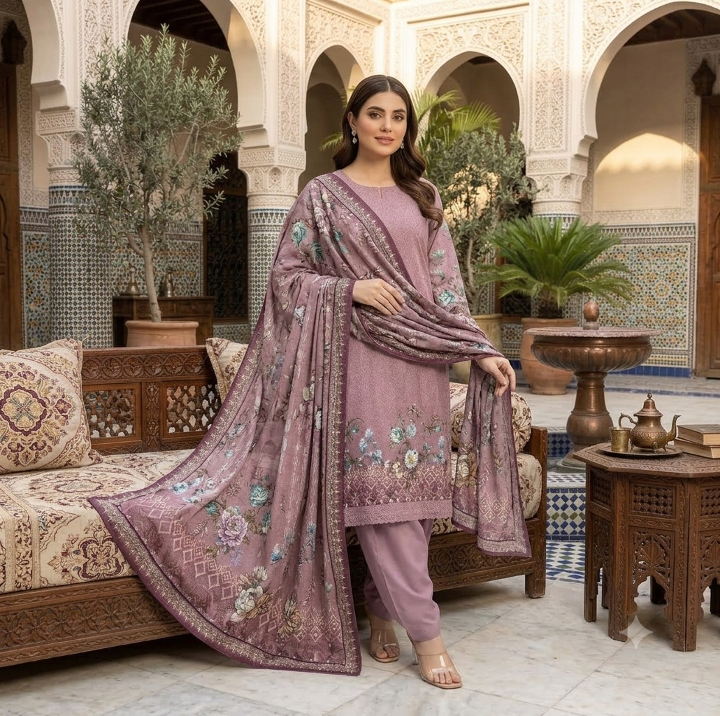 3 Piece Lawn - Lyallpur