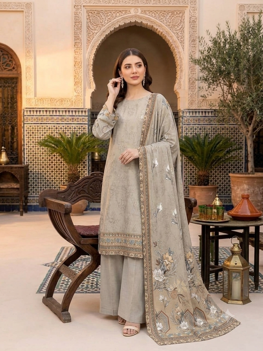 3 Piece Lawn - Lyallpur