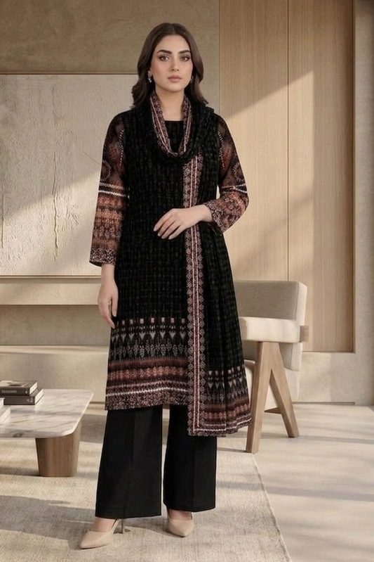 3 Piece Lawn - Lyallpur