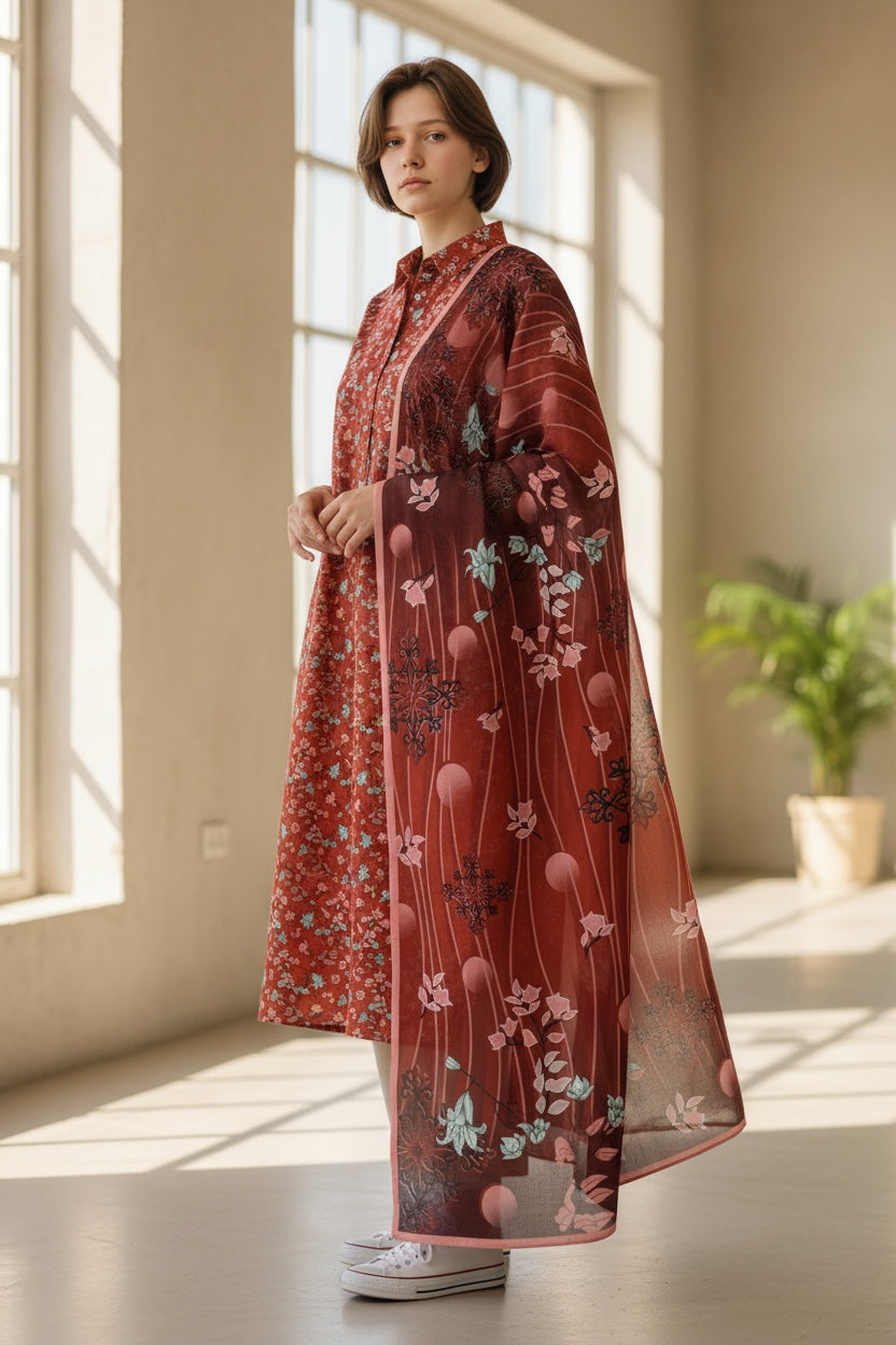 Novara (All Over) 3Pc  Design Code: 44457