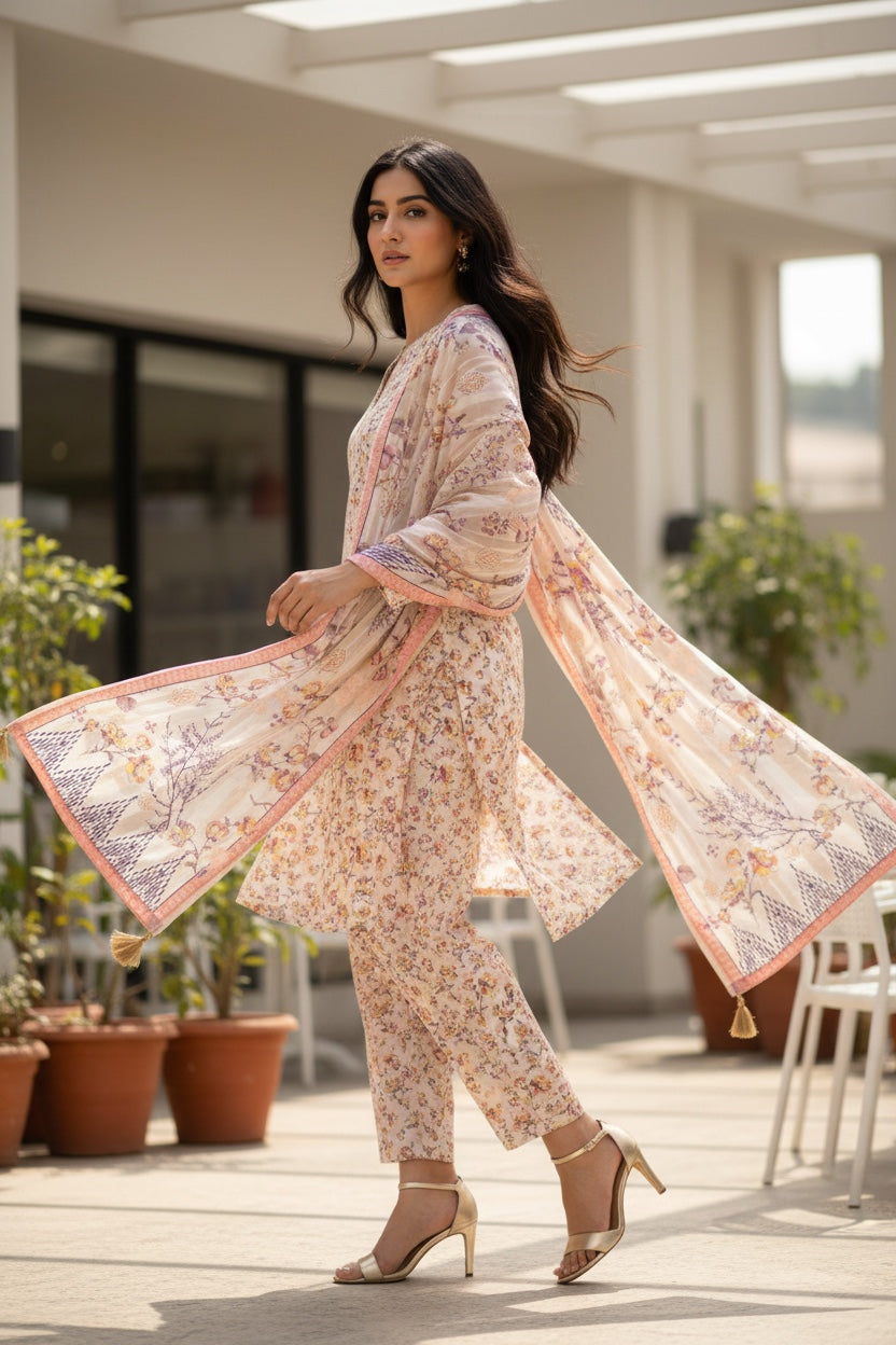 Novara (All Over) 3Pc  Design Code: 43646