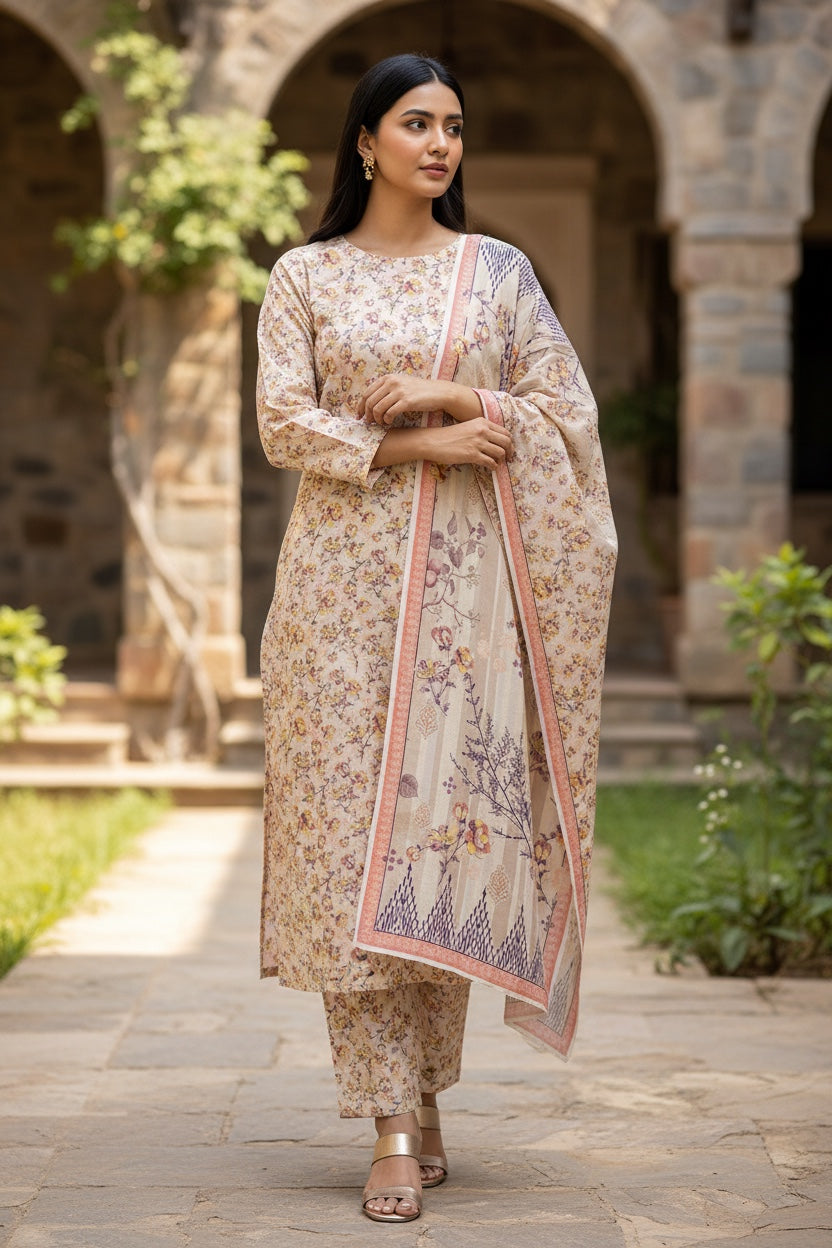Novara (All Over) 3Pc  Design Code: 43646