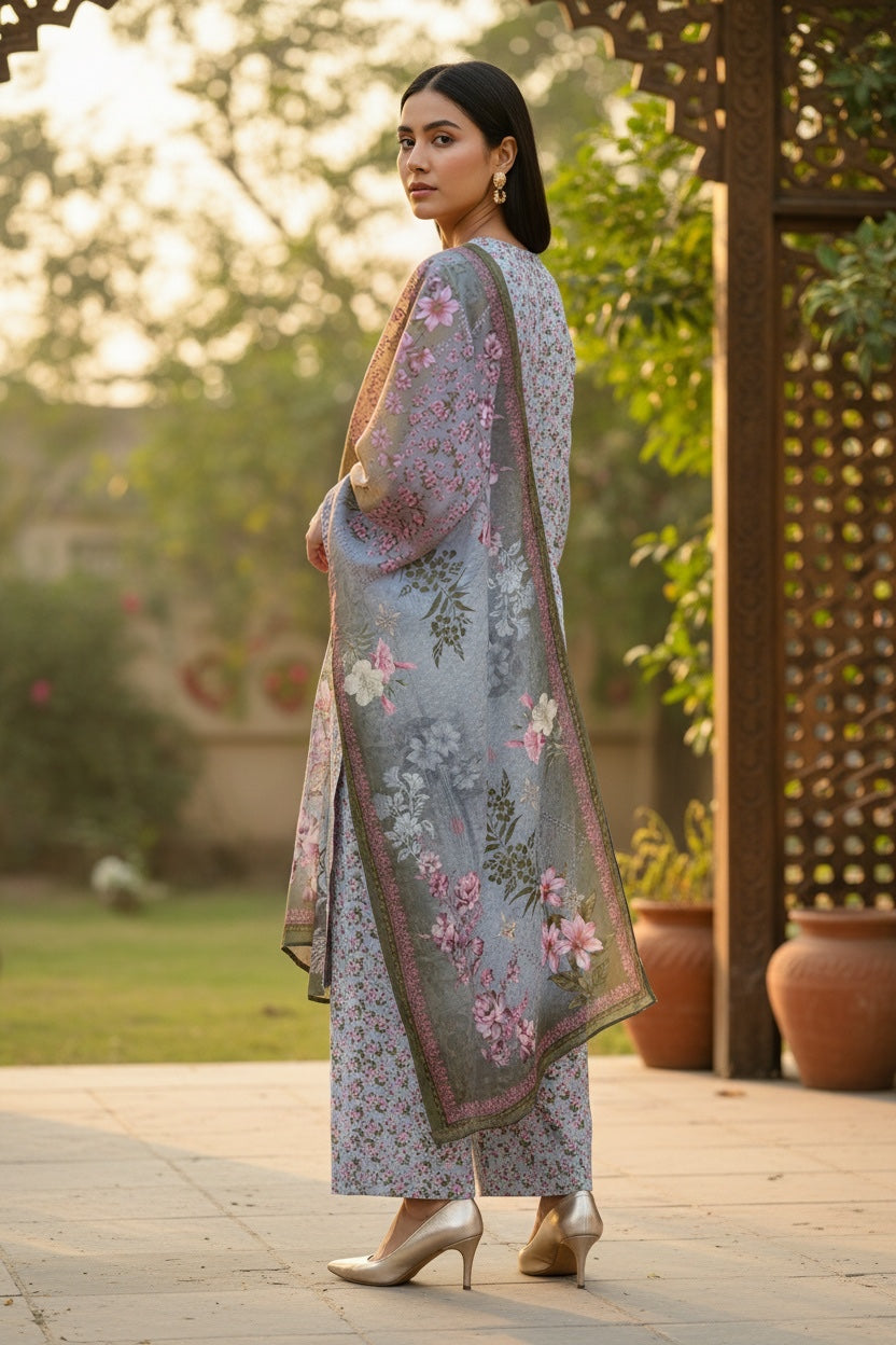 Novara (All Over) 3Pc  Design Code: 43649