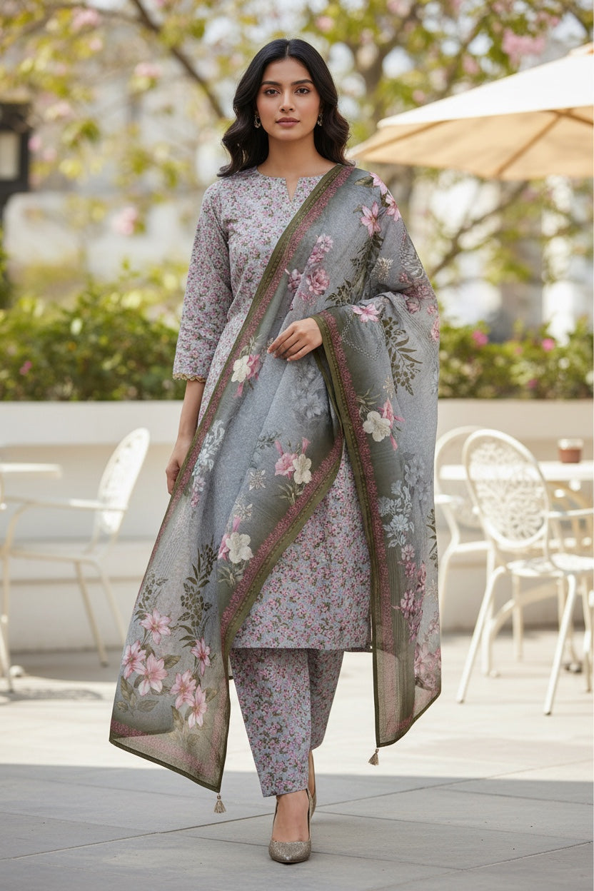 Novara (All Over) 3Pc  Design Code: 43649