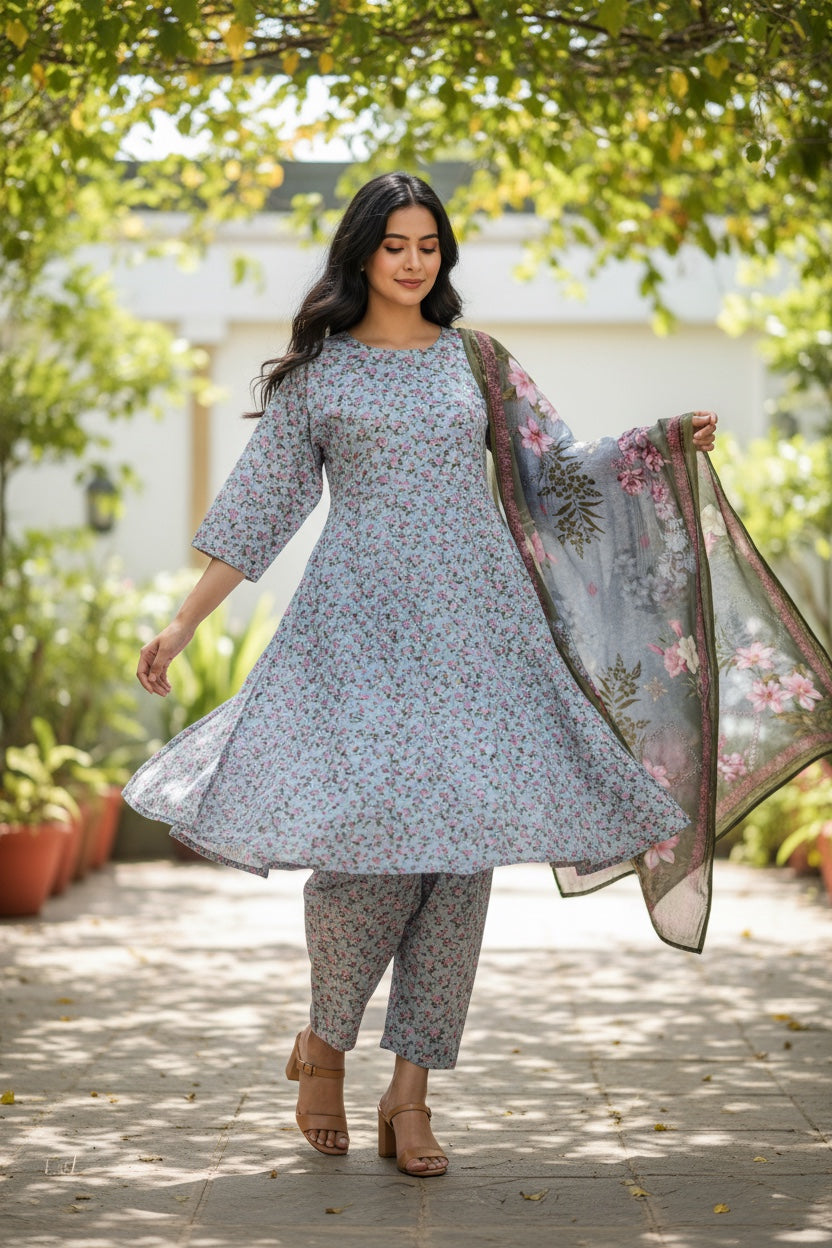Novara (All Over) 3Pc  Design Code: 43649