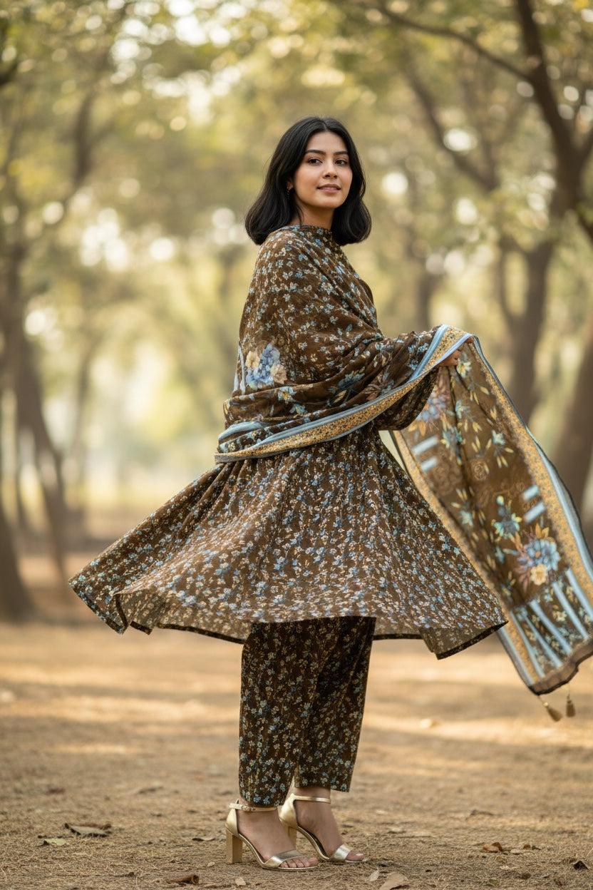 Novara (All Over) 3Pc  Design Code: 43650
