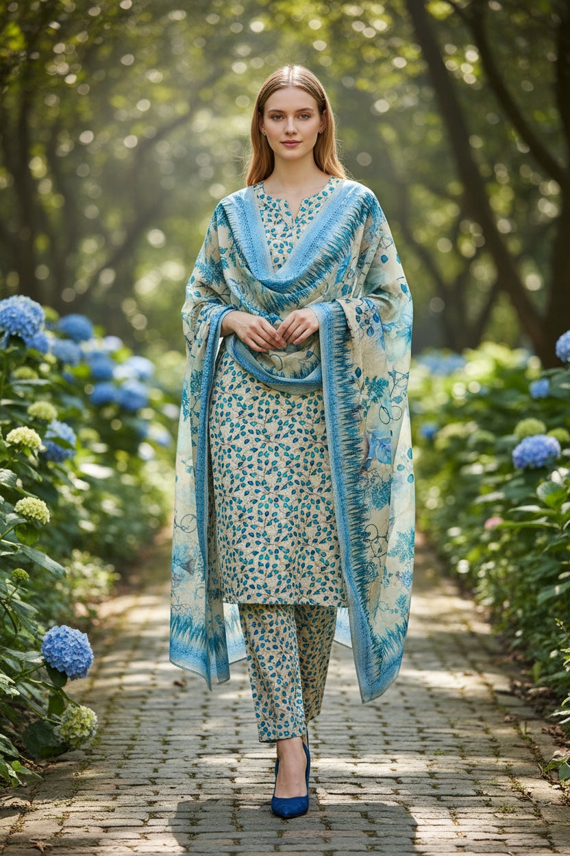 Novara (All Over) 3Pc  Design Code: 43652