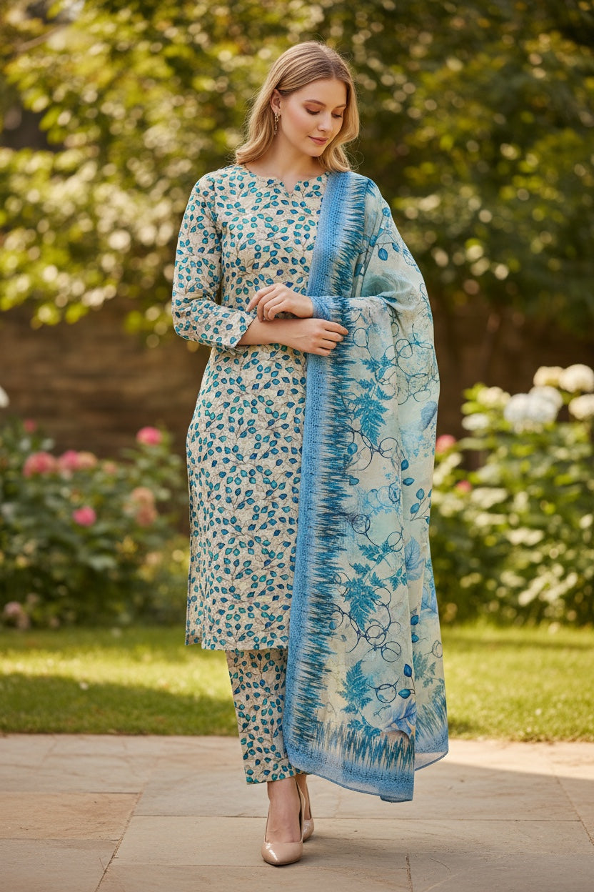 Novara (All Over) 3Pc  Design Code: 43652