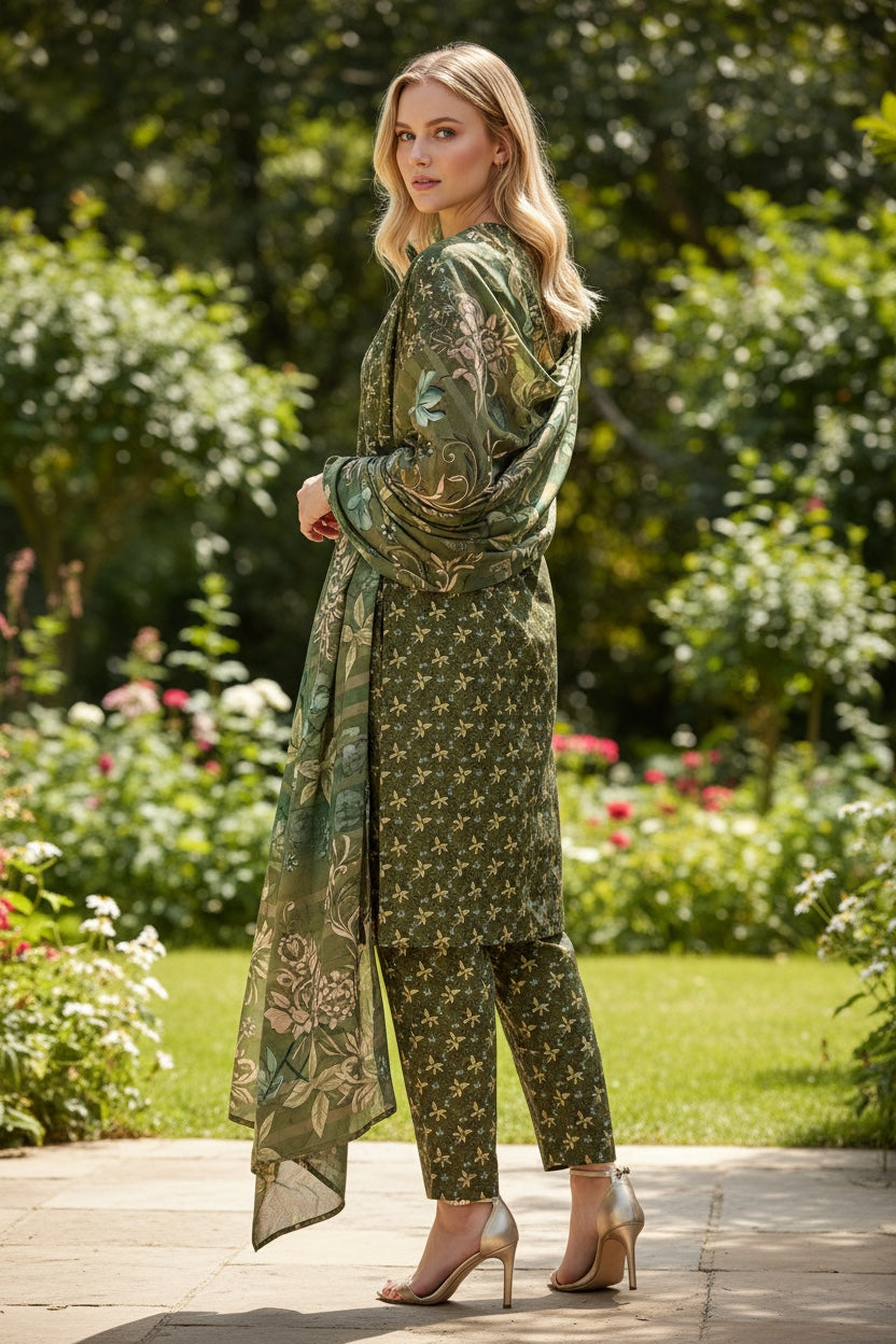 Novara (All Over) 3Pc  Design Code: 43655