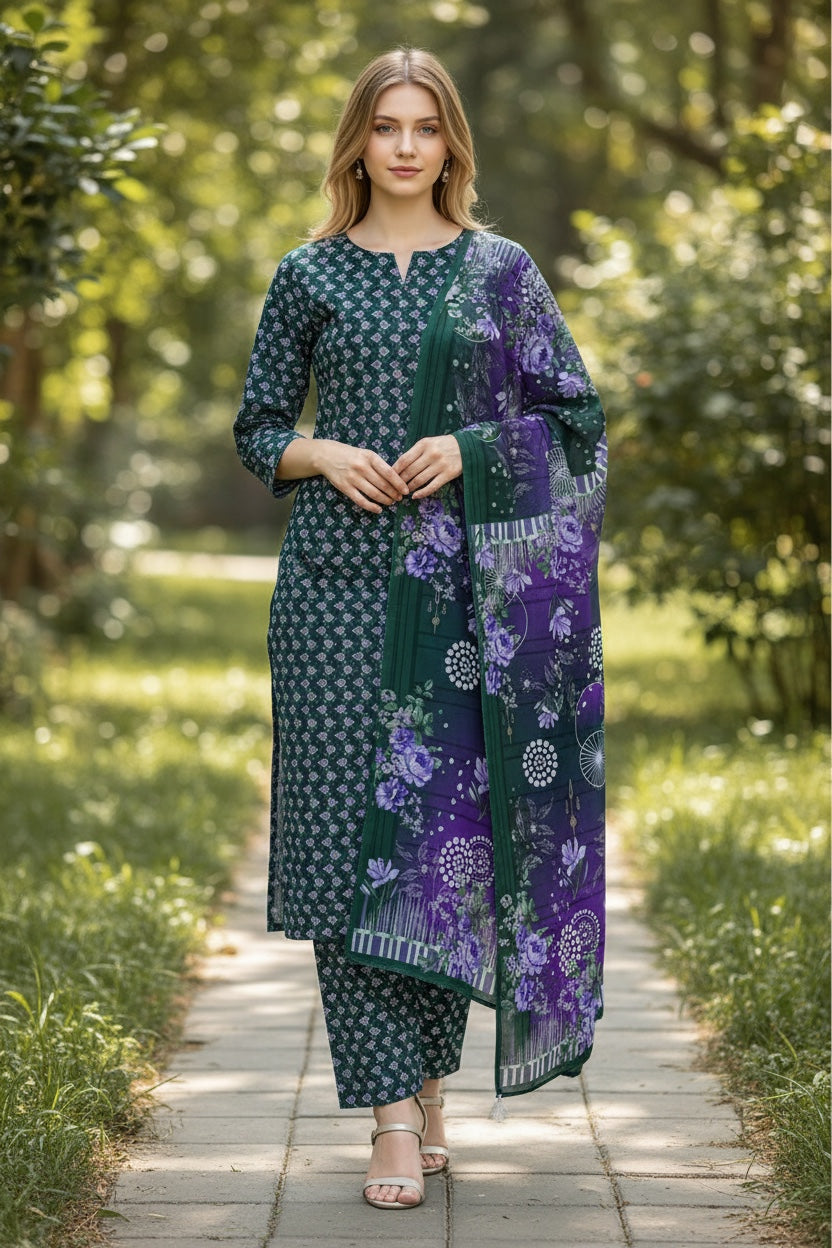 Novara (All Over) 3Pc  Design Code: 43656