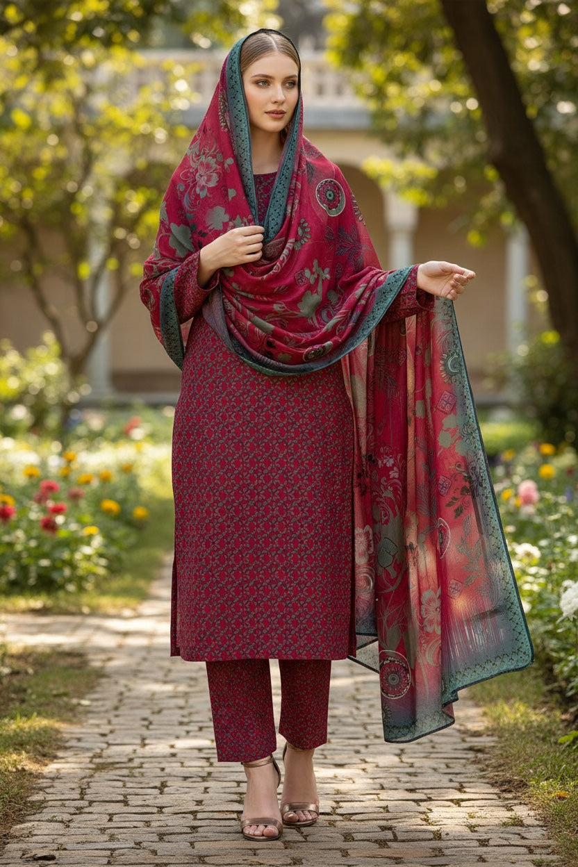 Novara (All Over) 3Pc  Design Code: 43657