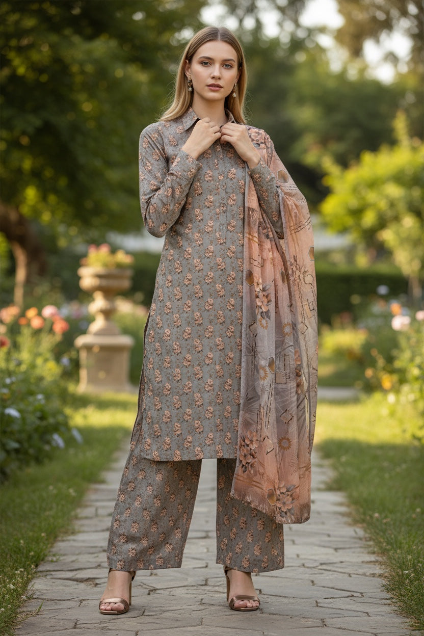 Novara (All Over) 3Pc  Design Code: 43660