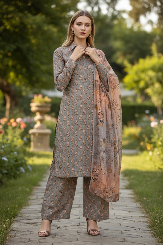 Novara (All Over) 3Pc  Design Code: 43660