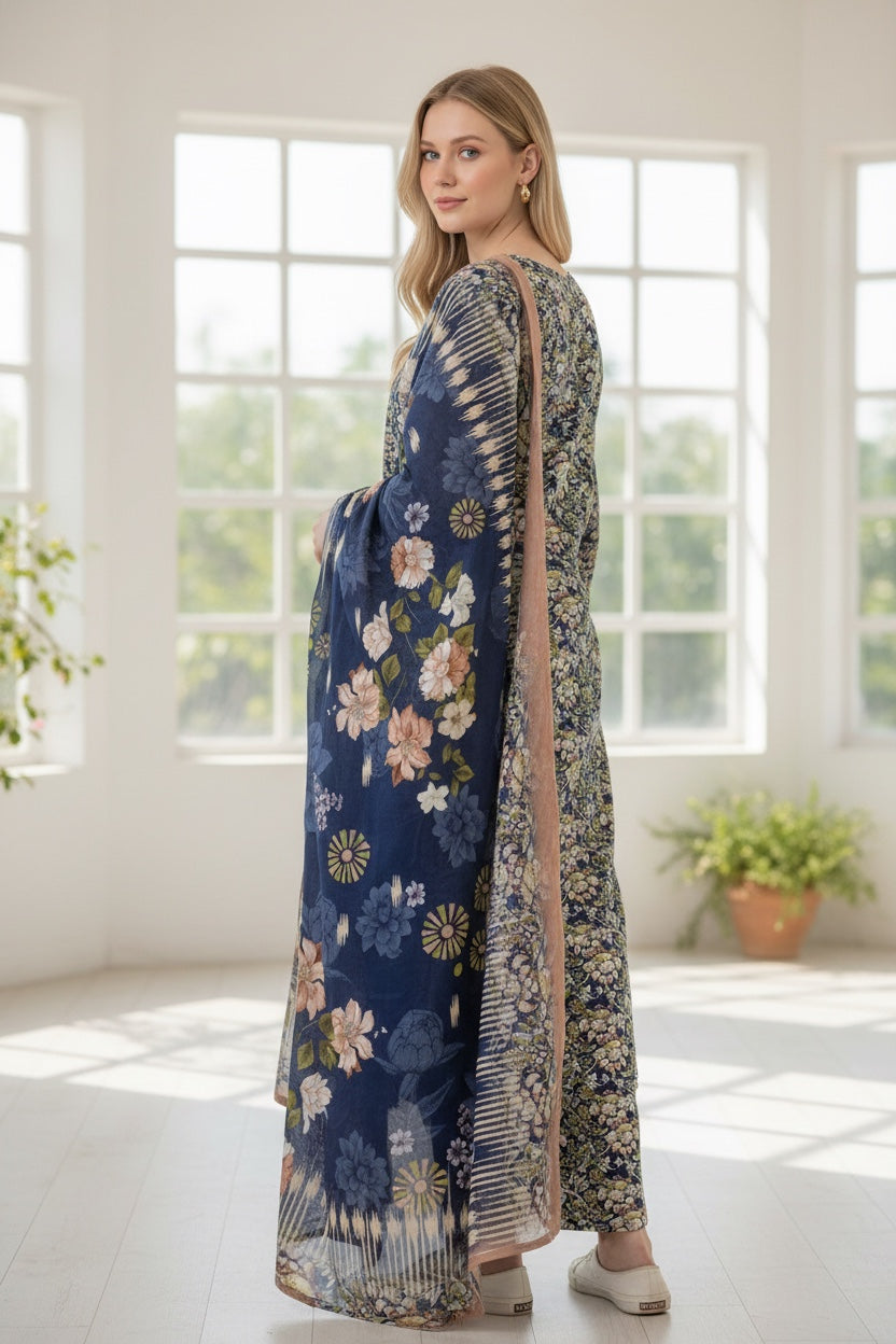 Novara (All Over) 3Pc  Design Code: 44456